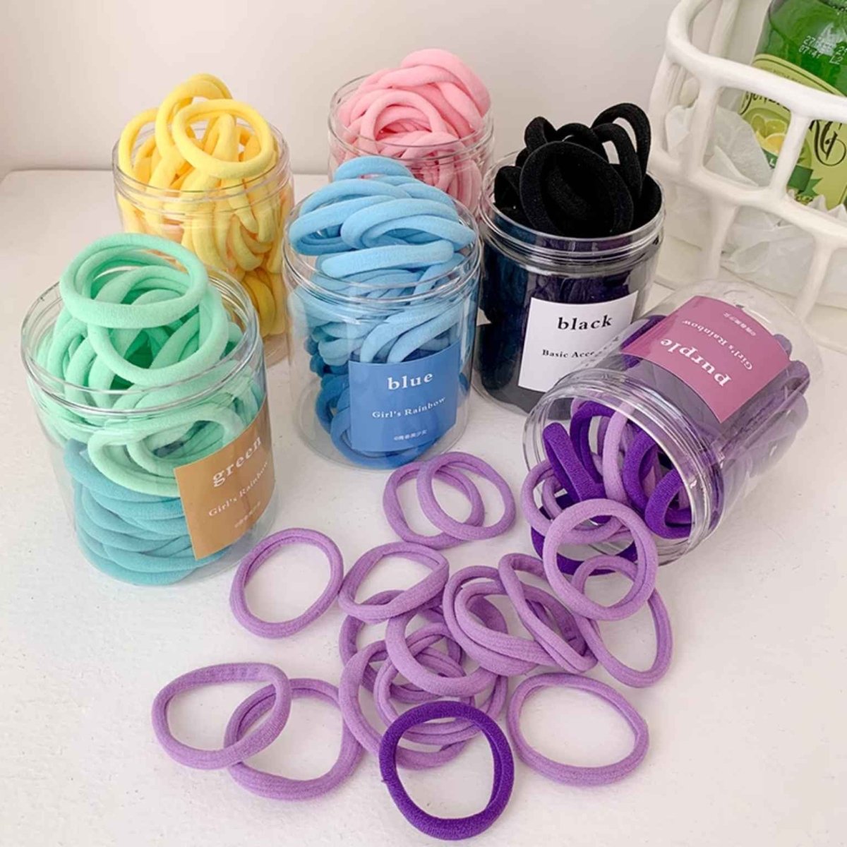 Bright 2 Toned Hair Ties – Bellabae